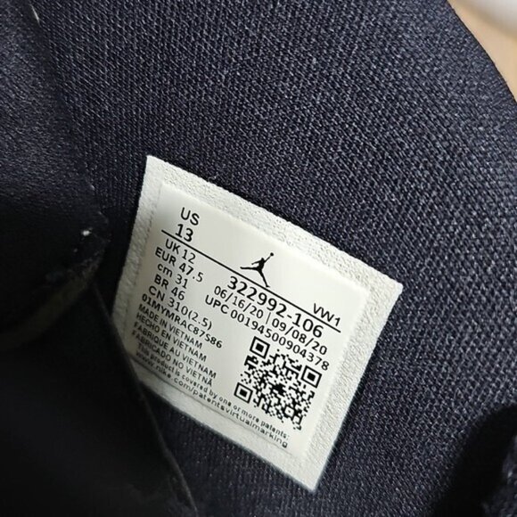 Jordan 6 Rings Red and White Basketball Shoes Size 13 - Picture 9 of 12